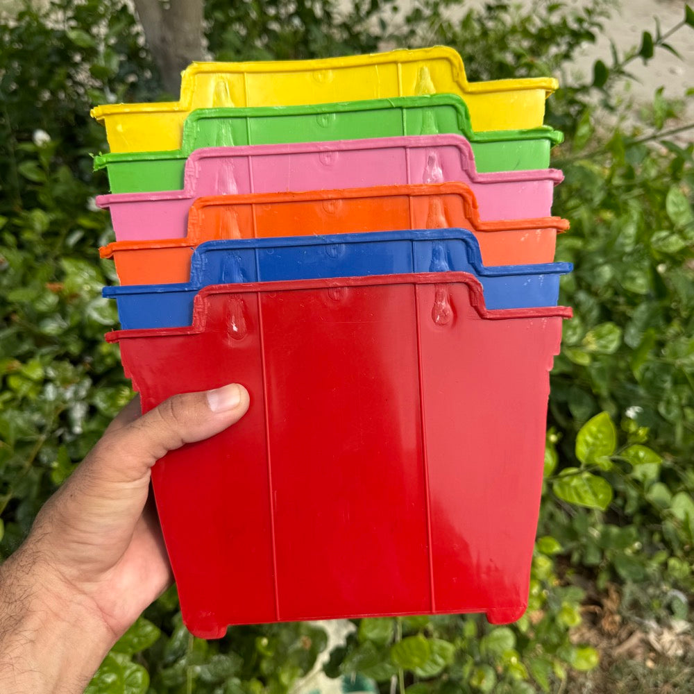 Colorful Wall pots, Best for flower and ornamental plants ,1 pot price