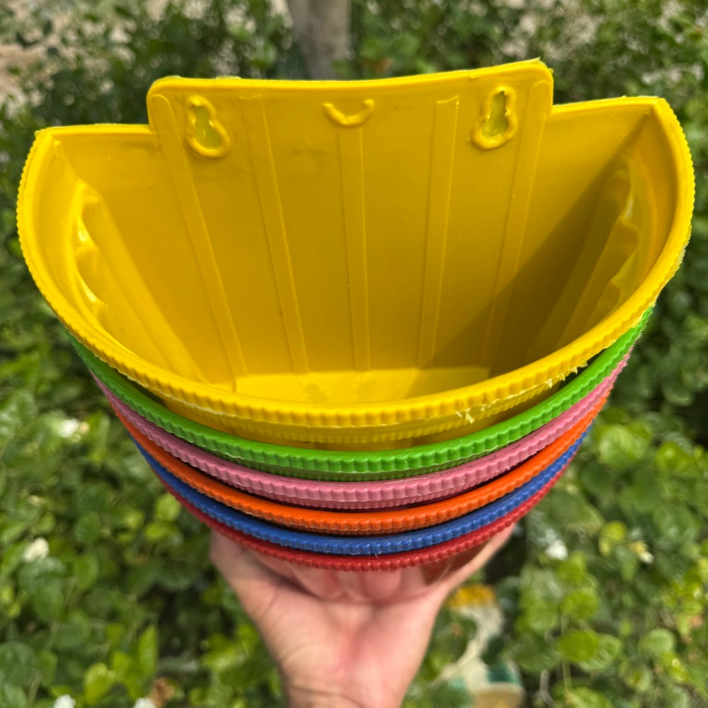 Colorful Wall pots, Best for flower and ornamental plants ,1 pot price