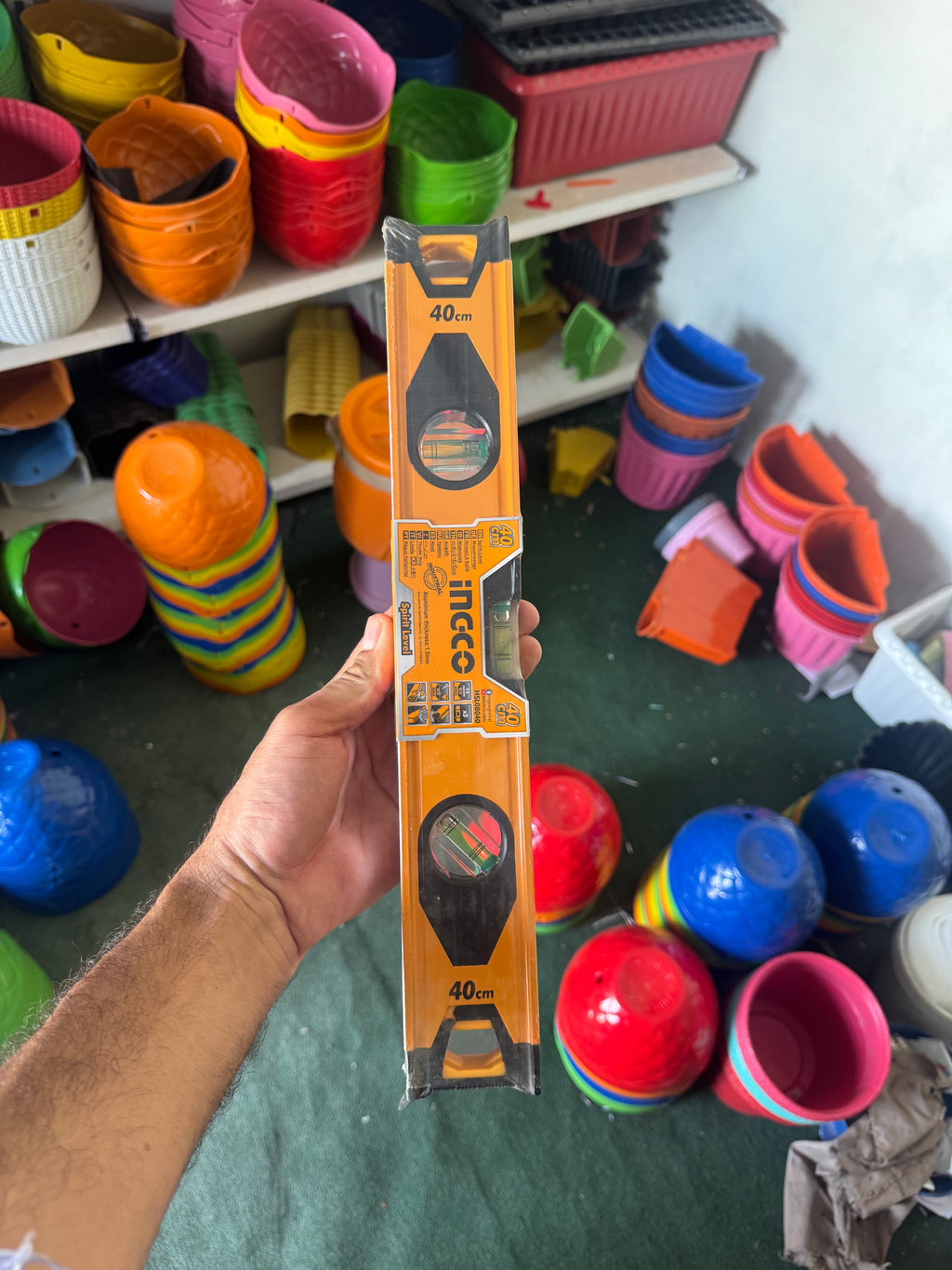 Ingco company spirit leveler 40 cm